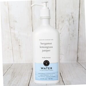 Bath Body Works Aromatherapy Water Lotion Bergamot Lemongrass Juniper 6.5 oz